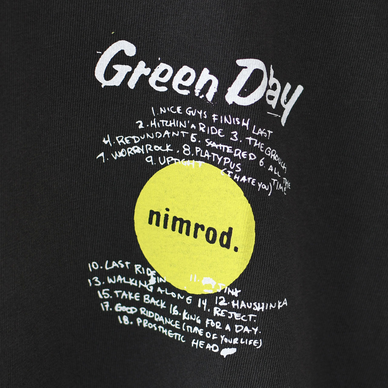 GOOD ROCK SPEED [グッドロックスピード] GREEN DAY NO SLEEVE TEE  [25GRD104W]  グリーンデイノースリーブTシャツ [2025SS]