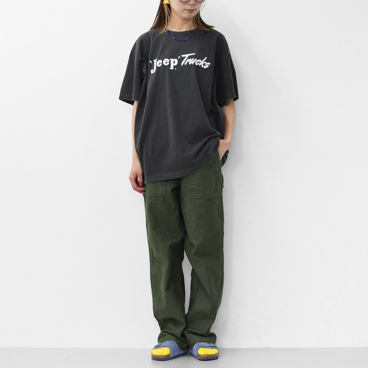 GOOD ROCK SPEED [グッドロックスピード] JEEP Logo T-SHIRT [25JEP104W]  ジープロゴTシャツ [2025SS]