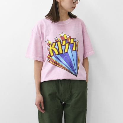 GOOD ROCK SPEED [グッドロックスピード] KISS PIGMENT ART T-SHIRT [25KIS101W] キス ピグメント アート ティー [2025SS]