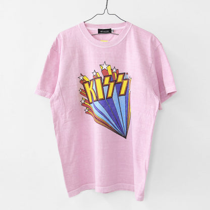 GOOD ROCK SPEED [グッドロックスピード] KISS PIGMENT ART T-SHIRT [25KIS101W] キス ピグメント アート ティー [2025SS]