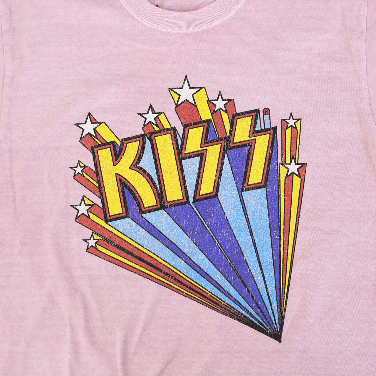 GOOD ROCK SPEED [グッドロックスピード] KISS PIGMENT ART T-SHIRT [25KIS101W] キス ピグメント アート ティー [2025SS]