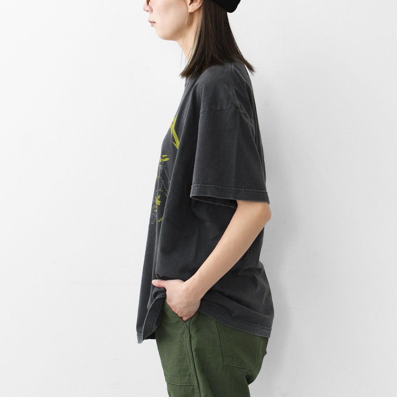 GOOD ROCK SPEED [グッドロックスピード] METALLICA PIGMENT LOGO T-SHIRT [25MET002W / 25MET101W] メタリカ ピグメント ロゴ Tシャツ [2025SS]