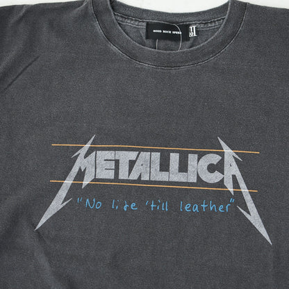 GOOD ROCK SPEED [グッドロックスピード] METALLICA PIGMENT LOGO T-SHIRT [25MET002W / 25MET101W] メタリカ ピグメント ロゴ Tシャツ [2025SS]