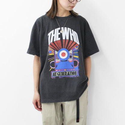 GOOD ROCK SPEED [グッドロックスピード] THE WHO PIGMENT ART T-SHIRT  [25WHO101W] ザ フー ピグメント アート Tシャツ[2025SS]