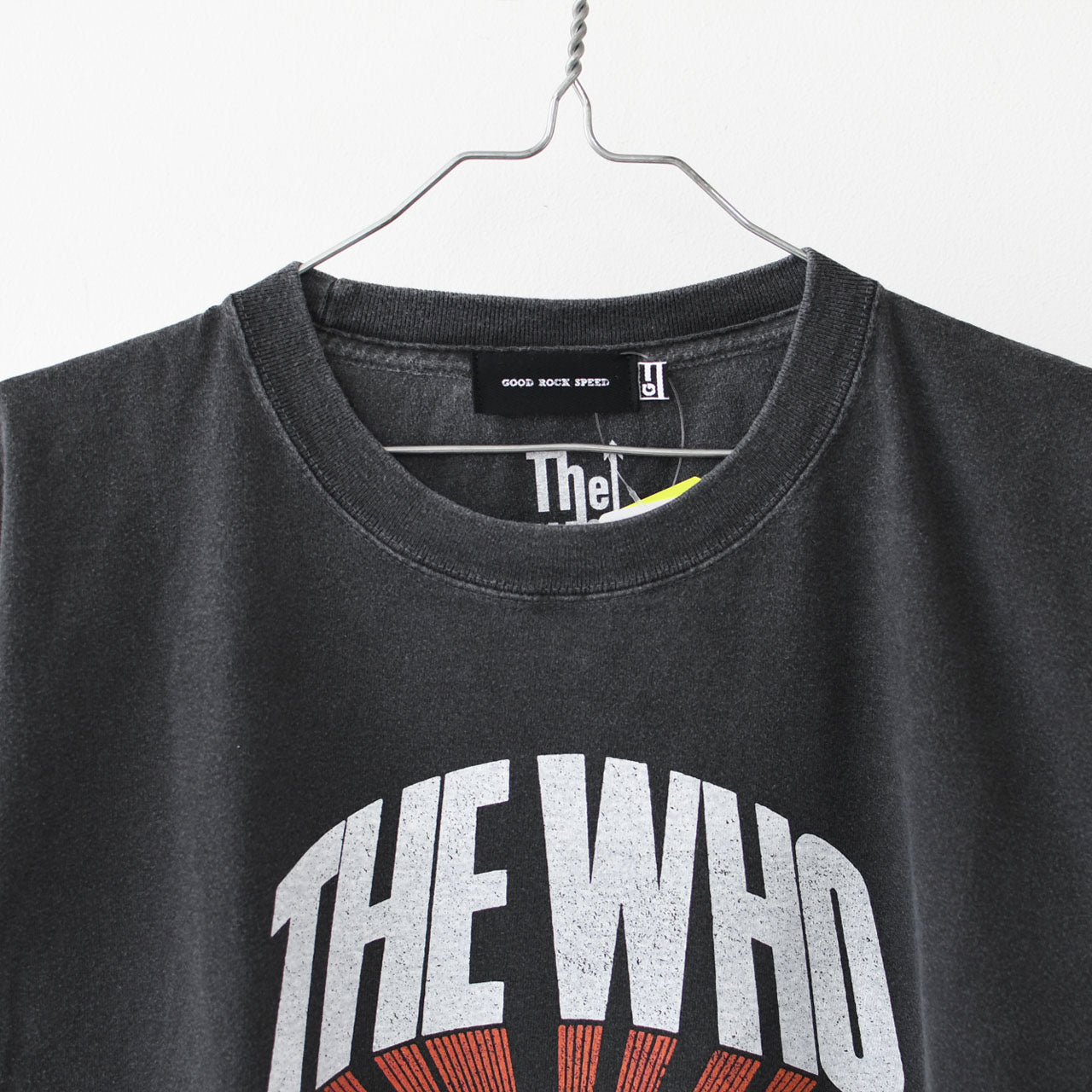 GOOD ROCK SPEED [グッドロックスピード] THE WHO PIGMENT ART T-SHIRT  [25WHO101W] ザ フー ピグメント アート Tシャツ[2025SS]