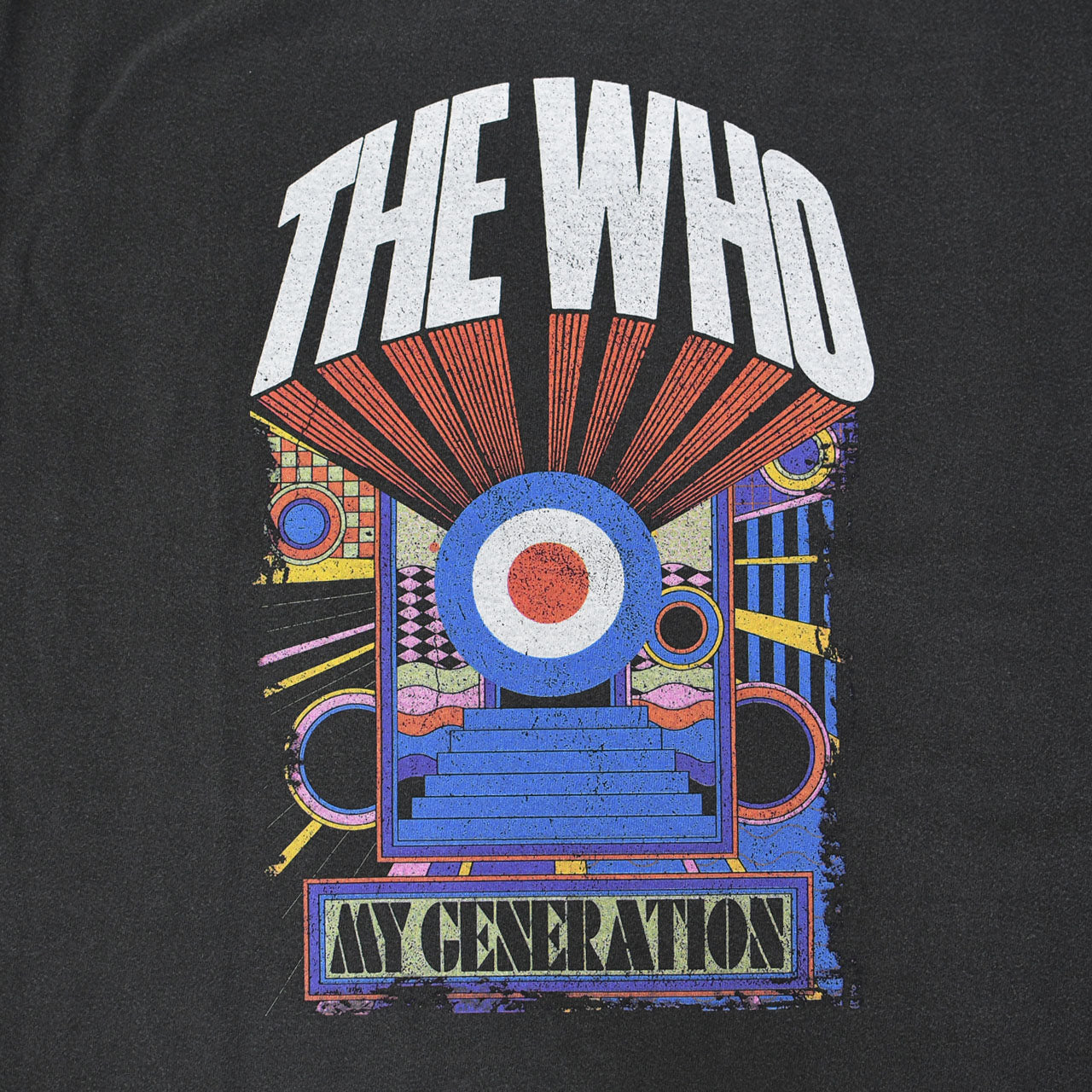 GOOD ROCK SPEED [グッドロックスピード] THE WHO PIGMENT ART T-SHIRT  [25WHO101W] ザ フー ピグメント アート Tシャツ[2025SS]