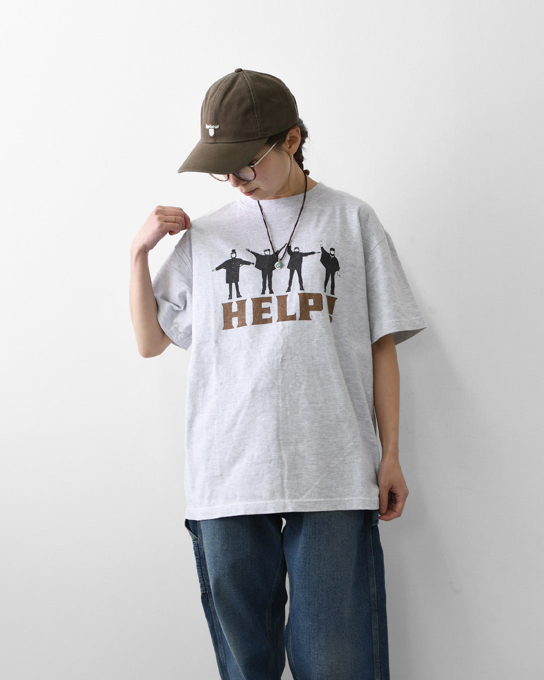 GOOD ROCK SPEED [グッドロックスピード] THE BEATLES T-SHIRT [26BTL003W] ザ ビートルズ Tシャツ・ 綿TEE・半袖・バンドT・プリントTEE・クルーネック・LADY'S [2026SS]