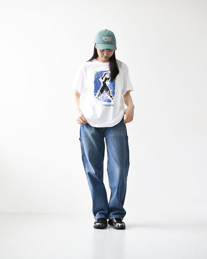 GOOD ROCK SPEED [グッドロックスピード] David Bowie TOUR'83 T-SHIRT [26DAB004W] デヴィッド・ボウイ ツアー'83 Tシャツ・ 綿TEE・半袖・バンドT・プリントTEE・クルーネック・LADY'S [2026SS]