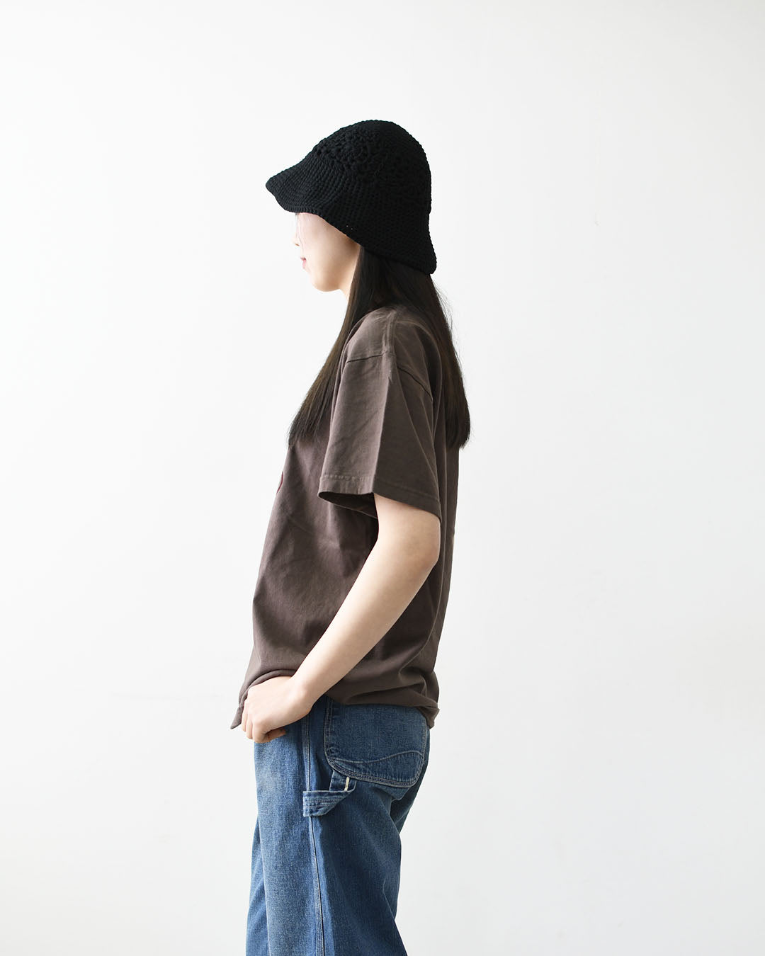 GOOD ROCK SPEED [グッドロックスピード] Greatful Dead DANCING BEAR FLOCKED PRINT T-SHIRT [26GFD001W] グレイトフル・デッド・ダンシングベアフロックド プリントTシャツ・ 綿TEE・半袖・バンドT・プリントTEE・クルーネック・LADY'S [2026SS]