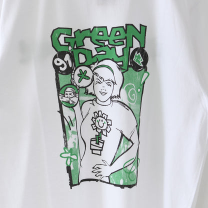 GOOD ROCK SPEED [グッドロックスピード] Green Day T-SHIRT [26GRD003W] グリーン Tシャツ・ 綿TEE・半袖・バンドT・プリントTEE・クルーネック・LADY'S [2026SS]