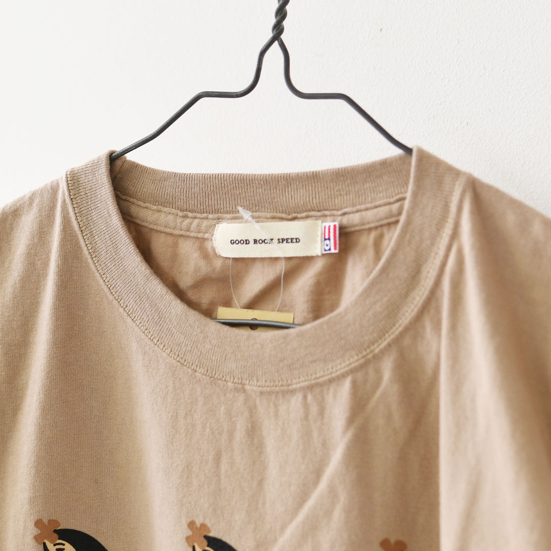 GOOD.R.SPEED [グッドロックスピード] HAWAIIAN AIRLINE [26HWA004W] ハワイアン航空・半袖Tシャツ・シンプルTシャツ・ヘリテージロゴ・ヴィンテージ・ロゴTシャツ・プリントTシャツ・LADY'S [2026SS]