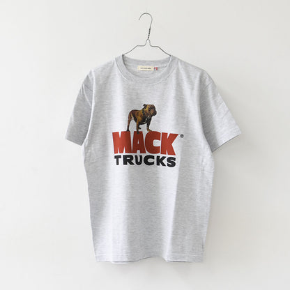 GOOD ROCK SPEED [グッドロックスピード] MACK TRUCKS BULLDOG LOGO T-SHIRT [26MTK002W] マック・トラックス ブルドッグロゴTシャツ・ 綿TEE・半袖・ショートスリーブ・プリントTEE・クルーネック・LADY'S [2026SS]