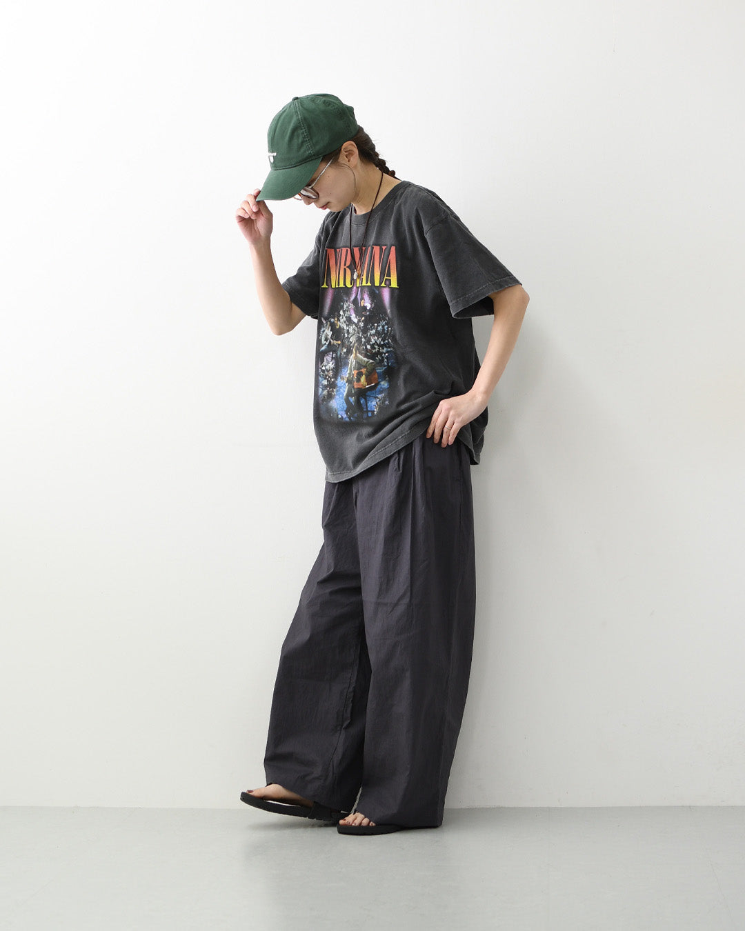 GOOD ROCK SPEED [グッドロックスピード] NIRVANA T-SHIRT [26NVN007W] ニルヴァーナ Tシャツ・ 綿TEE・半袖・バンドT・プリントTEE・クルーネック・LADY'S [2026SS]