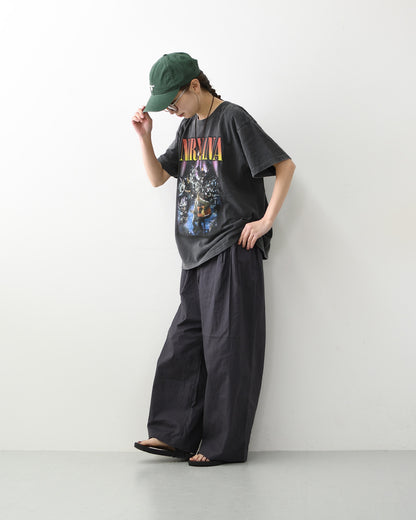GOOD ROCK SPEED [グッドロックスピード] NIRVANA T-SHIRT [26NVN007W] ニルヴァーナ Tシャツ・ 綿TEE・半袖・バンドT・プリントTEE・クルーネック・LADY'S [2026SS]