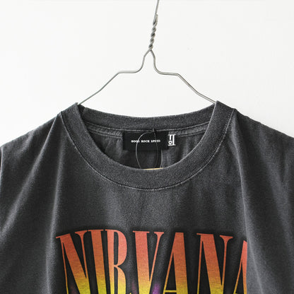 GOOD ROCK SPEED [グッドロックスピード] NIRVANA T-SHIRT [26NVN007W] ニルヴァーナ Tシャツ・ 綿TEE・半袖・バンドT・プリントTEE・クルーネック・LADY'S [2026SS]