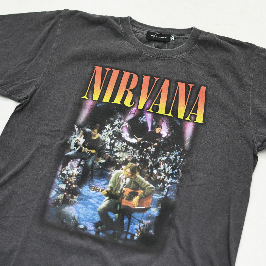 GOOD ROCK SPEED [グッドロックスピード] NIRVANA T-SHIRT [26NVN007W] ニルヴァーナ Tシャツ・ 綿TEE・半袖・バンドT・プリントTEE・クルーネック・LADY'S [2026SS]
