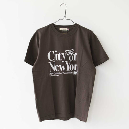 GOOD.R.SPEED [グッドロックスピード] NYC Print T-Shirt　[26NYC011W] NYCプリントtシャツ・半袖Tシャツ・ニューヨーク・ヴィンテージ・ロゴTシャツ・プリントTシャツ・LADY'S [2026SS]