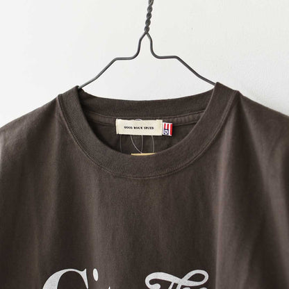 GOOD.R.SPEED [グッドロックスピード] NYC Print T-Shirt　[26NYC011W] NYCプリントtシャツ・半袖Tシャツ・ニューヨーク・ヴィンテージ・ロゴTシャツ・プリントTシャツ・LADY'S [2026SS]