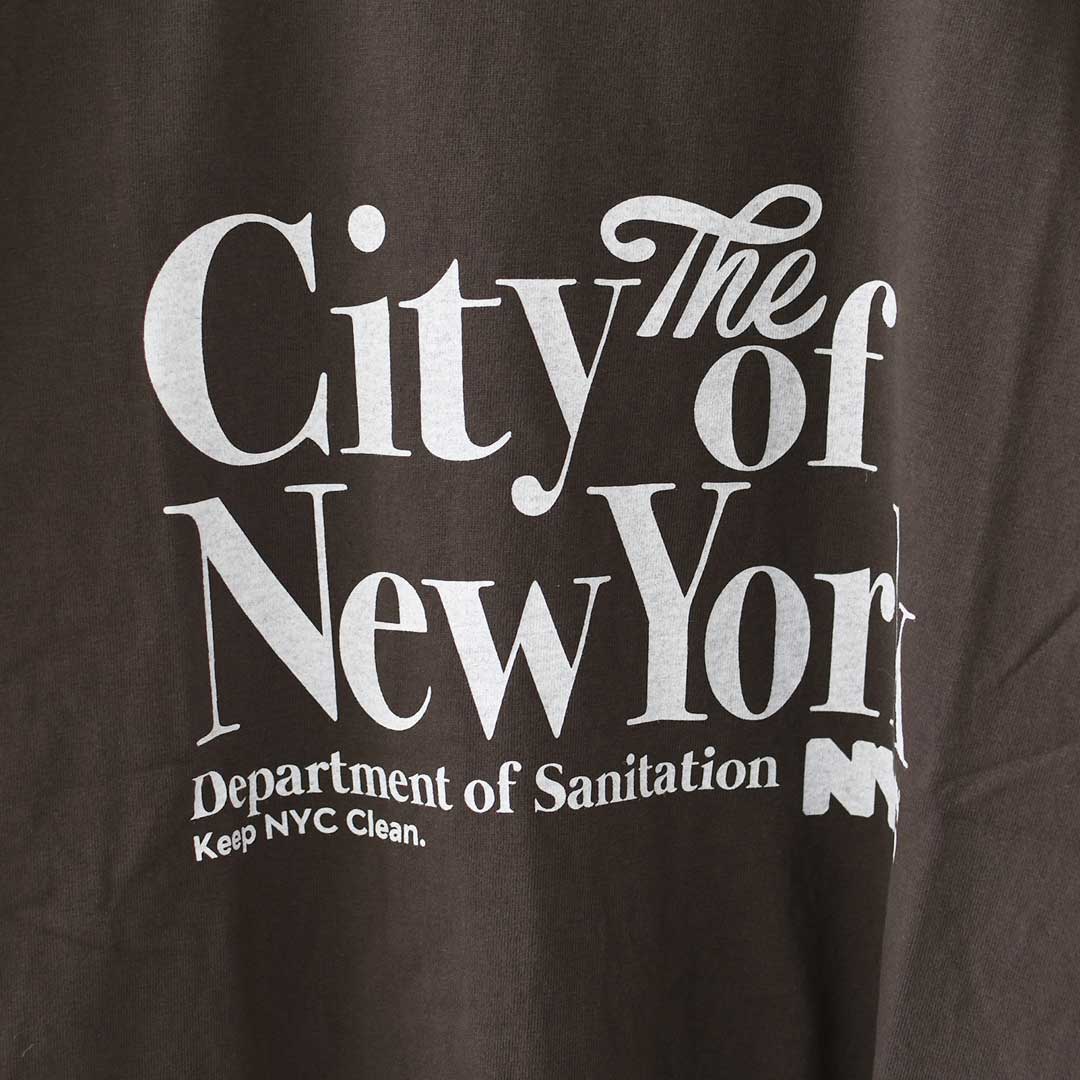 GOOD.R.SPEED [グッドロックスピード] NYC Print T-Shirt　[26NYC011W] NYCプリントtシャツ・半袖Tシャツ・ニューヨーク・ヴィンテージ・ロゴTシャツ・プリントTシャツ・LADY'S [2026SS]