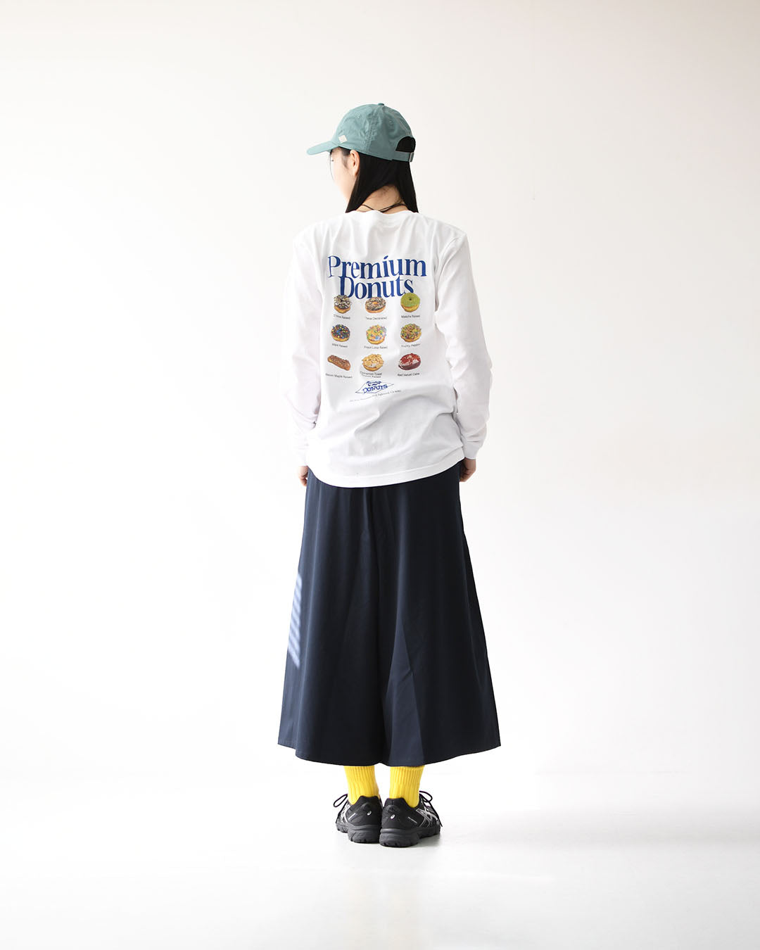 GOOD ROCK SPEED [グッドロックスピード] Randy's Donuts LS T-SHIRT  [26RDN001W] ランディドーナツ ロングスリーブTシャツ・ 綿TEE・長袖・ロングスリーブ・プリントTEE・クルーネック・LADY'S [2026SS]