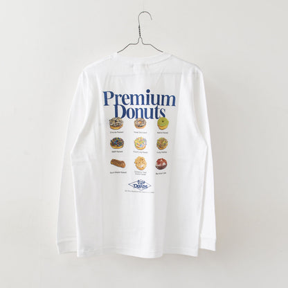 GOOD ROCK SPEED [グッドロックスピード] Randy's Donuts LS T-SHIRT  [26RDN001W] ランディドーナツ ロングスリーブTシャツ・ 綿TEE・長袖・ロングスリーブ・プリントTEE・クルーネック・LADY'S [2026SS]