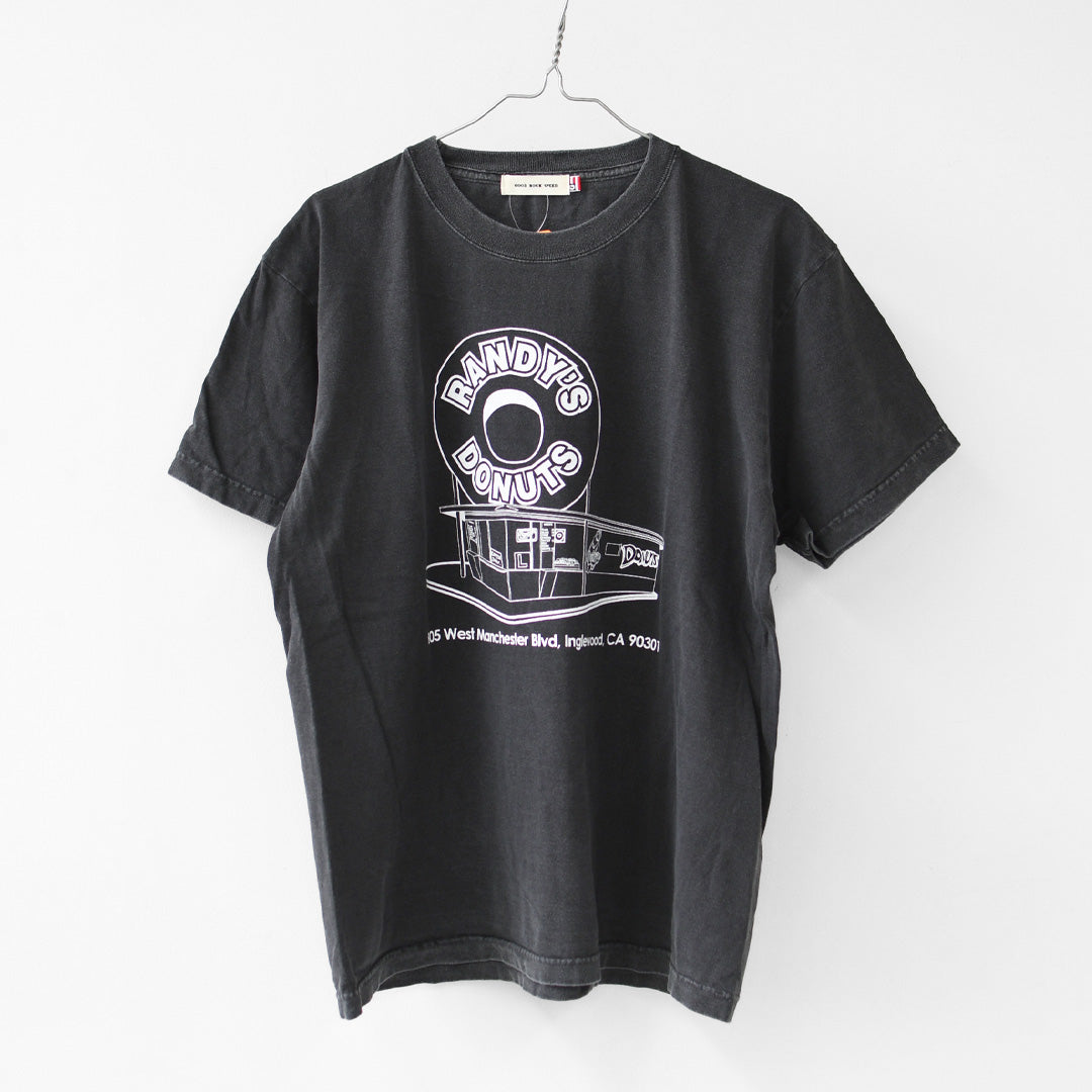 GOOD ROCK SPEED [グッドロックスピード] Randy's Donuts PRINT T-SHIRT [26RDN002W] ランディーズドーナツ プリントTシャツ・ 綿TEE・半袖・ショートスリーブ・プリントTEE・クルーネック・LADY'S [2026SS]