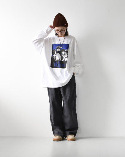 GOOD ROCK SPEED [グッドロックスピード] Photo Long Sleeve T-Shirt-THE BEATLES- [BTL203W] フォトロングスリーブTシャツ-ビートルズ -・ 綿TEE・長袖・ロングスリーブ・プリントTEE・クルーネック・LADY'S [2026AW]