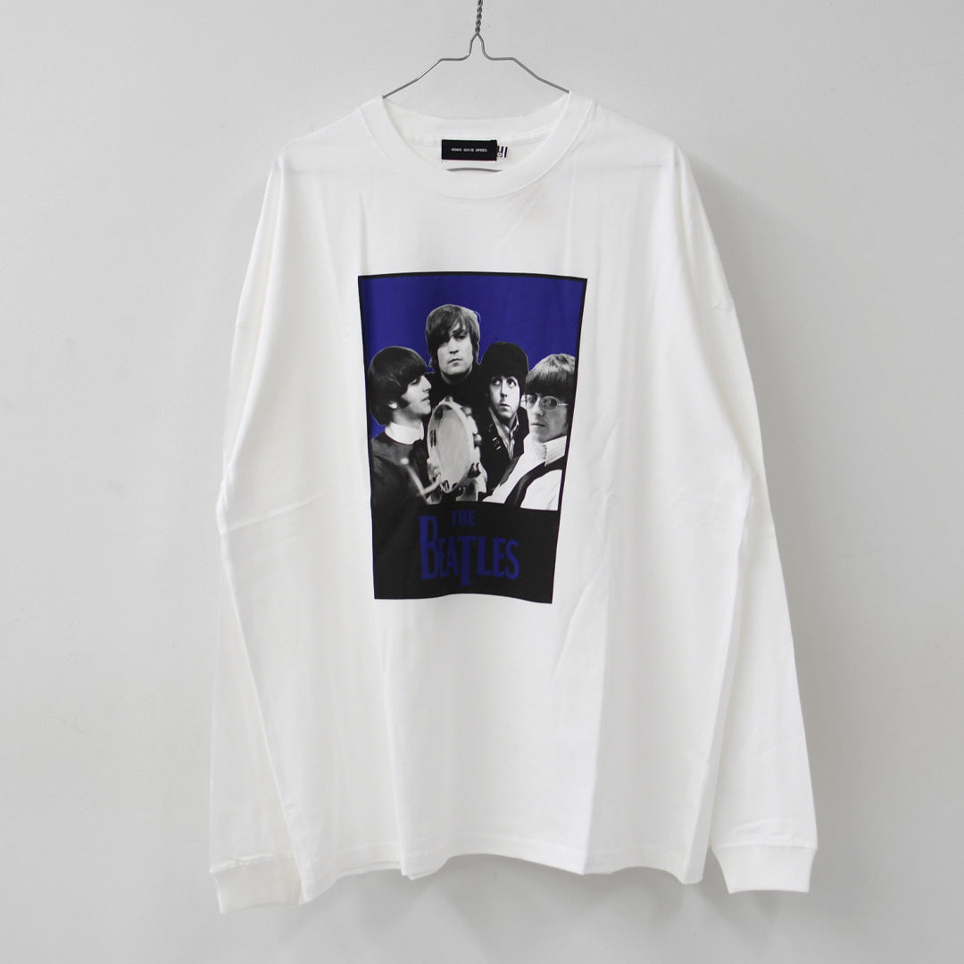 GOOD ROCK SPEED [グッドロックスピード] Photo Long Sleeve T-Shirt-THE BEATLES- [BTL203W] フォトロングスリーブTシャツ-ビートルズ -・ 綿TEE・長袖・ロングスリーブ・プリントTEE・クルーネック・LADY'S [2026AW]