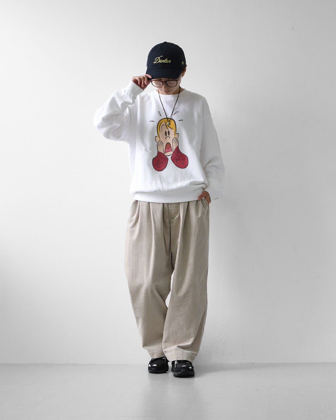 GOOD.R.SPEED [グッドロックスピード] HOMEALONE SweatShirts [fox204w] ホームアローン スウェットシャツ・スウェット・ホームアローン・プリント・クリスマス・LADY'S [2026AW]