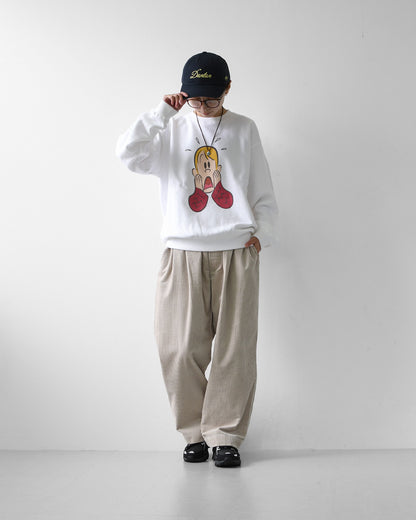 GOOD.R.SPEED [グッドロックスピード] HOMEALONE SweatShirts [fox204w] ホームアローン スウェットシャツ・スウェット・ホームアローン・プリント・クリスマス・LADY'S [2026AW]