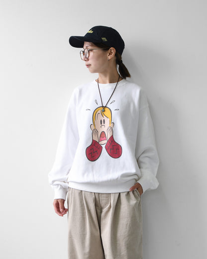 GOOD.R.SPEED [グッドロックスピード] HOMEALONE SweatShirts [fox204w] ホームアローン スウェットシャツ・スウェット・ホームアローン・プリント・クリスマス・LADY'S [2026AW]