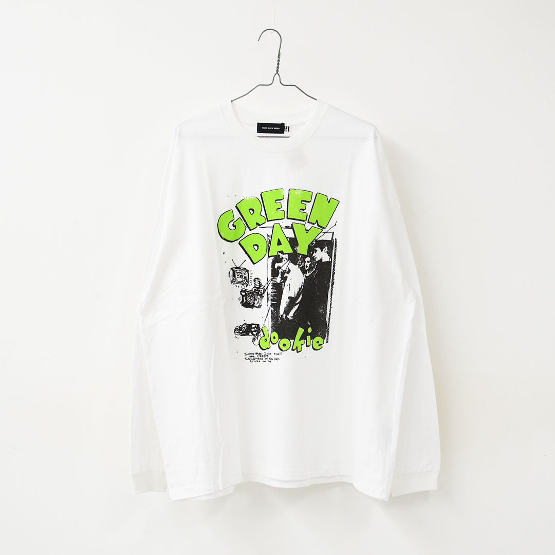 GOOD ROCK SPEED [グッドロックスピード] Dookie Graphic Long Sleeve T-Shirt-GREEN DAY-  [GRD202W] ドゥーキーグラフィックロングスリーブTシャツ-グリーンデイ-ロングスリーブTシャツ・ 綿TEE・長袖・ロングスリーブ・プリントTEE・クルーネック・LADY'S [2026AW]