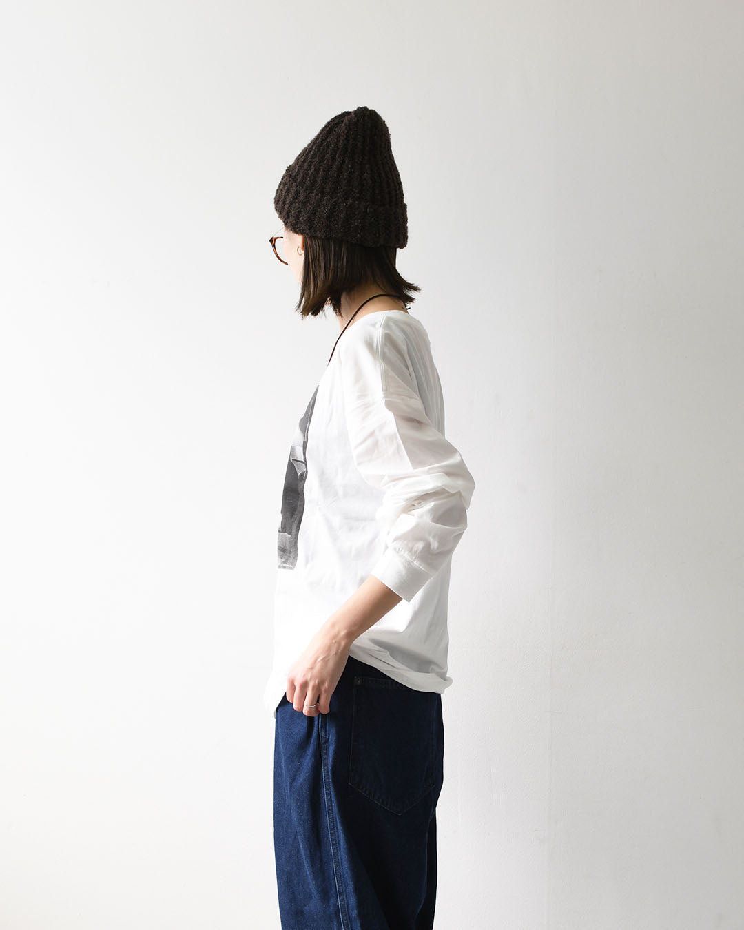 GOOD ROCK SPEED [グッドロックスピード] MODELS PHOTO LONG SLEEVE T-SHIRT [LFE206W] モデルフォトロングスリーブTシャツ・ 綿TEE・長袖・ロングスリーブ・プリントTEE・クルーネック・LADY'S [2026AW]