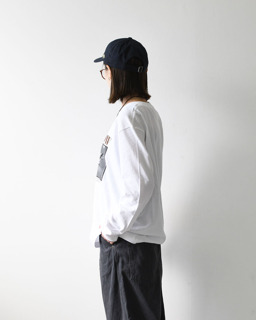 GOOD ROCK SPEED [グッドロックスピード] FASHION SHOW PHOTO LONG SLEEVE T-SHIRT [LFE207W] ファッションショーフォトロングスリーブTシャツ・ 綿TEE・長袖・ロングスリーブ・プリントTEE・クルーネック・LADY'S [2026AW]