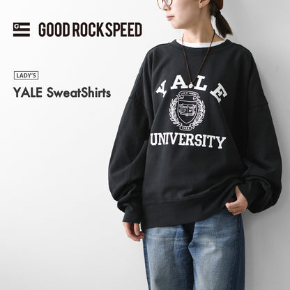 GOOD.R.SPEED [グッドロックスピード] YALE SweatShirts [yal203w] イェール スウェットシャツ・スウェット・プリント・LADY'S [2026AW]