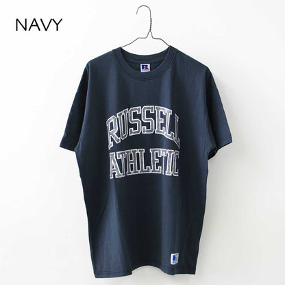 RUSSELL ATHLETIC [ラッセルアスレティック] BOOKSTRE Jersey S/S Classic Arch Logo T [RC-25509] ブックストアジャージーショートスリーブクラッシックアーチロゴティーシャツ [2025SS]