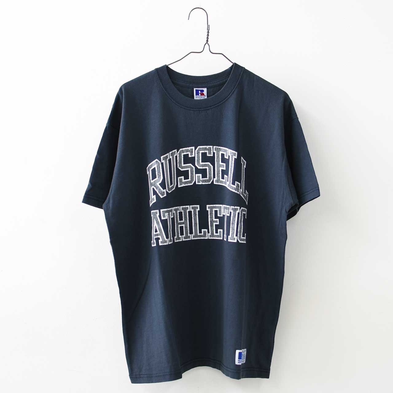 RUSSELL ATHLETIC [ラッセルアスレティック] BOOKSTRE Jersey S/S Classic Arch Logo T [RC-25509] ブックストアジャージーショートスリーブクラッシックアーチロゴティーシャツ [2025SS]