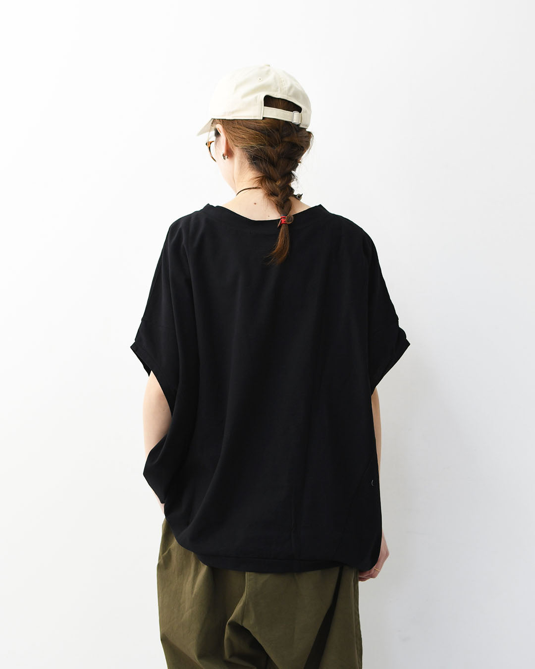 mizuiro ind [ミズイロ インド] cocoon wide P/O [1-210057] コクーンワイドプルオーバー・コクーンシルエット・ワイドシルエット・ドレープシルエット・ゆったりシルエット・ドレープ・LADY'S[2026SS]