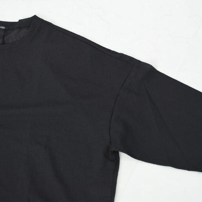 mizuiro ind [ミズイロ インド] washer voile wide P/O [1-210070] ウォッシャーボイルワイドプルオーバー・クルーネック・ワイドシルエット・ゆったりシルエット・シースルー・シアー・透け感・LADY'S [2026SS]