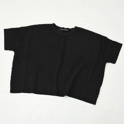 mizuiro ind [ミズイロ インド] patterned sheer wide P/O [1-220058] パターンドシアーワイドプルオーバー・シアープルオーバー・ワイドシルエット・LADY'S [2026SS]