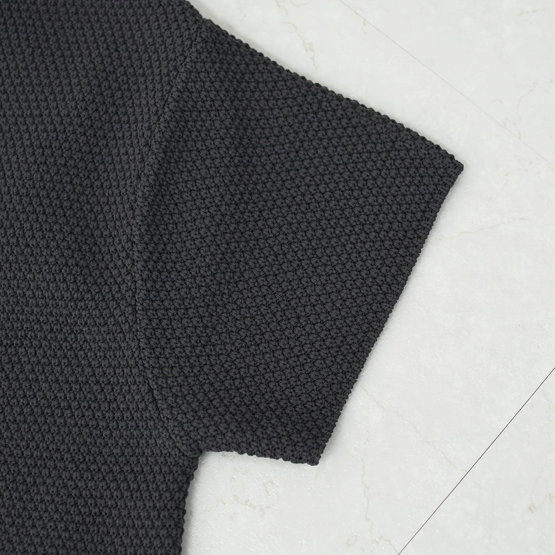 mizuiro ind [ミズイロ インド] short wide P/O [1-220076] ショートワイドプルオーバー・クルーネック・ワイドシルエット・ゆったりシルエット・シースルー・シアー・透け感・LADY'S[2026SS]