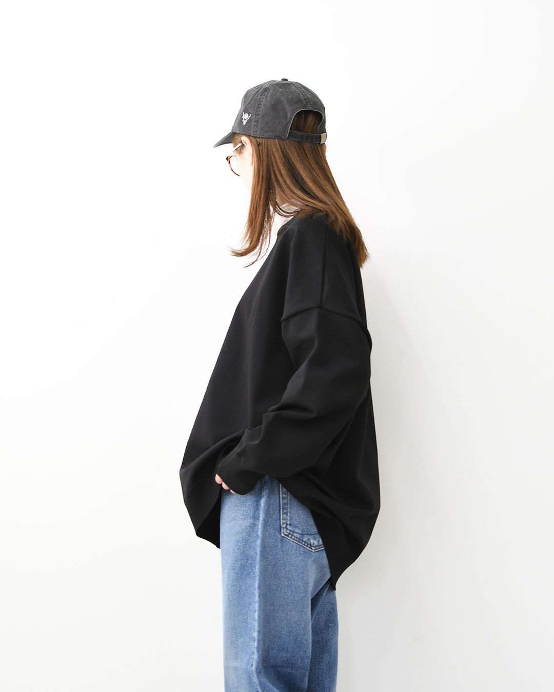 mizuiro ind [ミズイロ インド] crew neck wide P/O [1-220077] クルーネックワイドプルオーバー・クルーネック・ワイドシルエット・ゆったりシルエット・LADY'S [2026SS]
