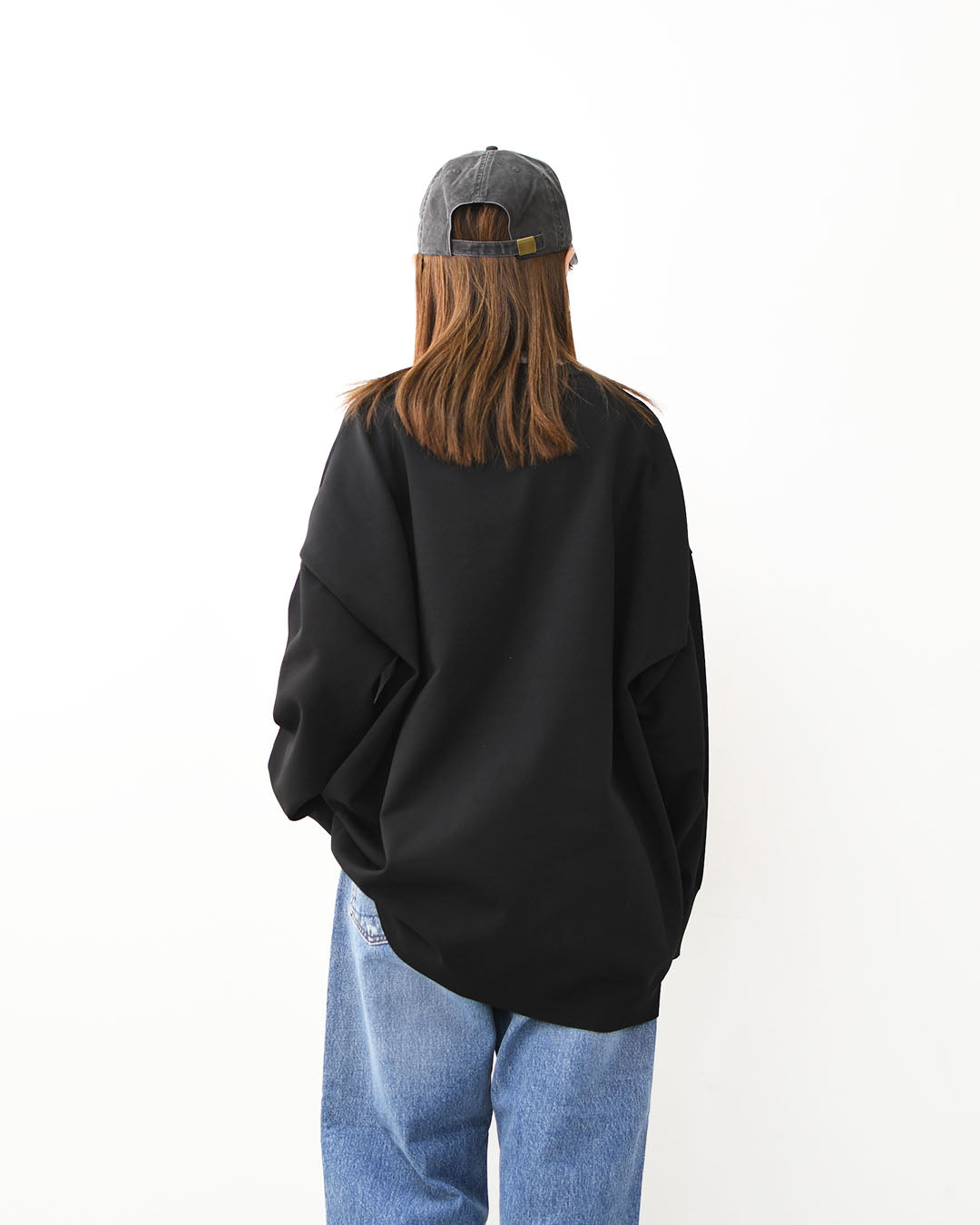 mizuiro ind [ミズイロ インド] crew neck wide P/O [1-220077] クルーネックワイドプルオーバー・クルーネック・ワイドシルエット・ゆったりシルエット・LADY'S [2026SS]