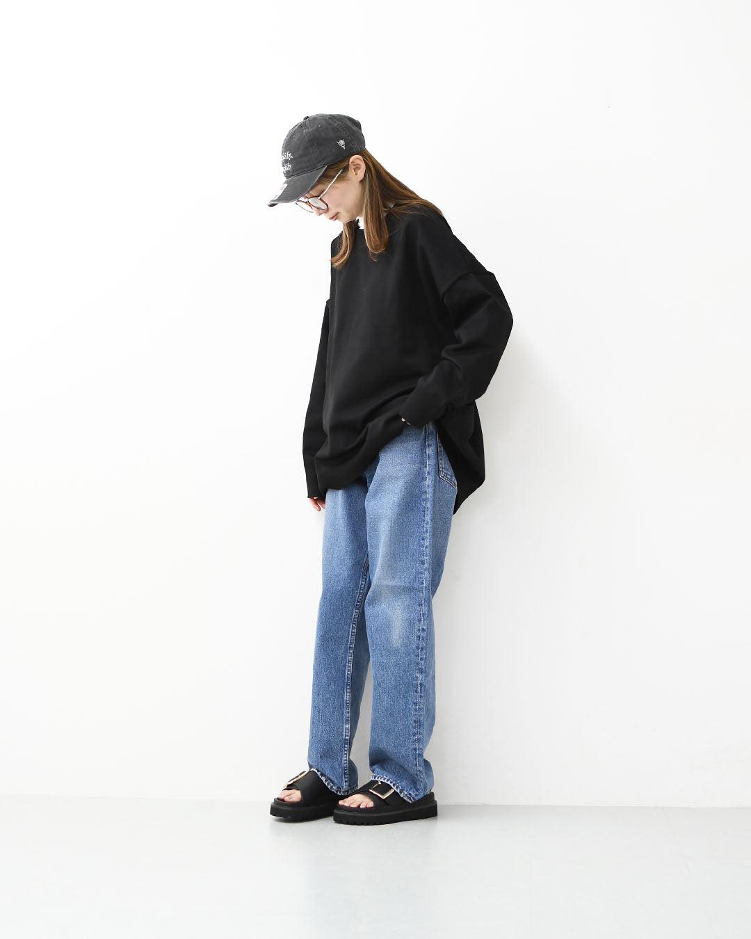 mizuiro ind [ミズイロ インド] crew neck wide P/O [1-220077] クルーネックワイドプルオーバー・クルーネック・ワイドシルエット・ゆったりシルエット・LADY'S [2026SS]