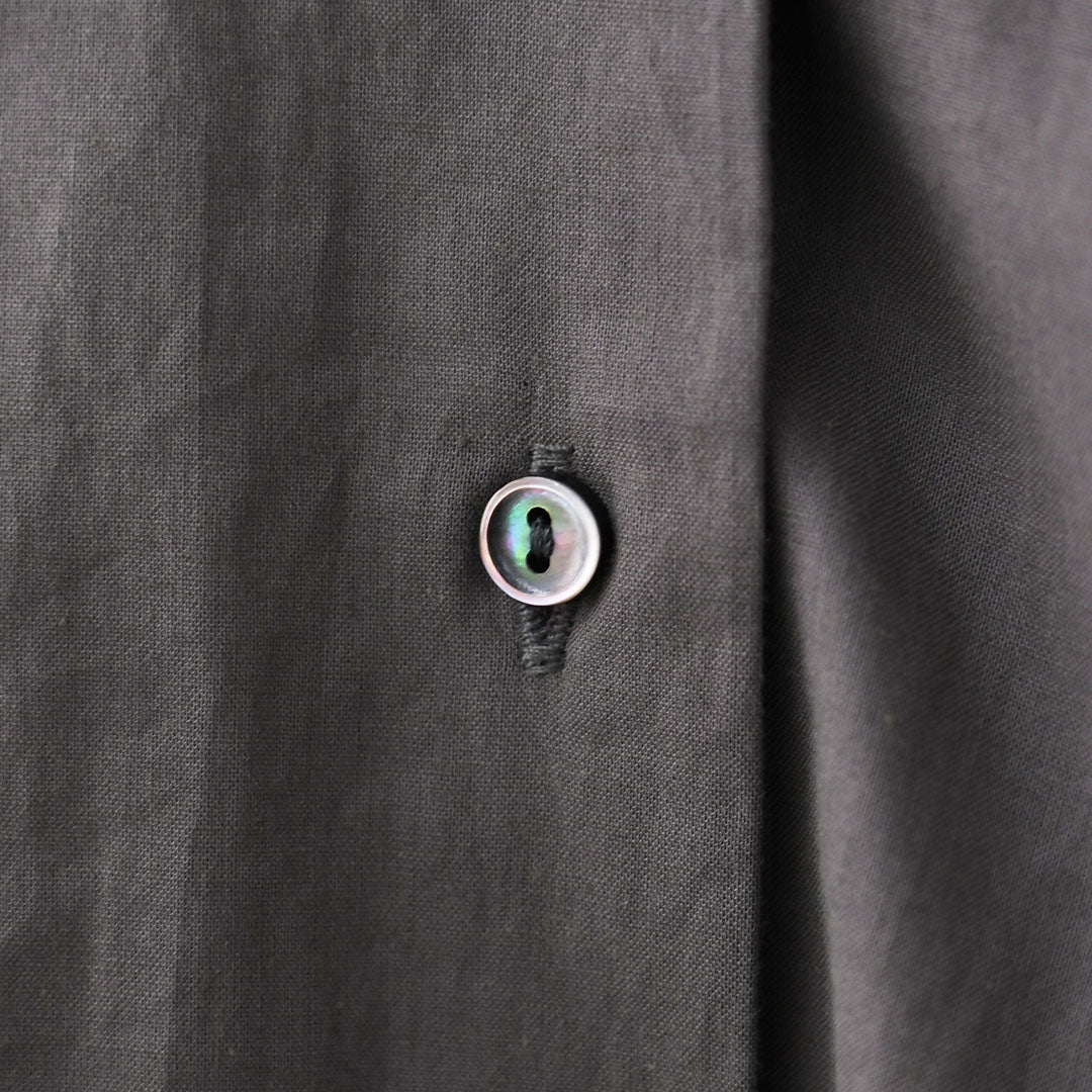 mizuiro ind [ミズイロ インド] pin tuck collar shirt  [1-230126] ピンタックカラーシャツ・LADY'S [2026SS]