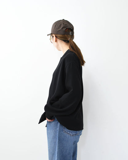 mizuiro ind [ミズイロ インド] blouson like shirt [1-230161] ブルゾンライクシャツ・ブルゾン・シャツ・ジャケット・シンプル・LADY'S [2026SS]