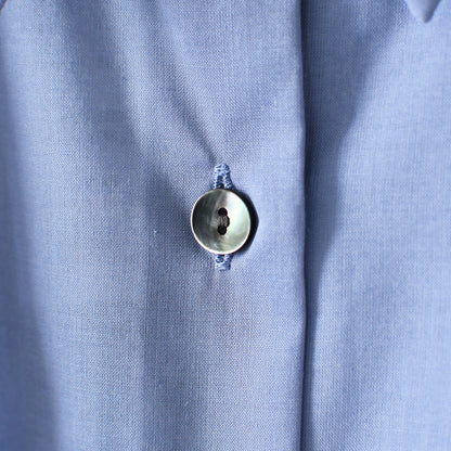 mizuiro ind [ミズイロ インド] T/C sheer wide shirt [1-230162] T/Cシアーワイドシャツ・シアーシャツ・ワイドシャツ・ゆったりシルエット・シンプル・LADY'S [2026SS]