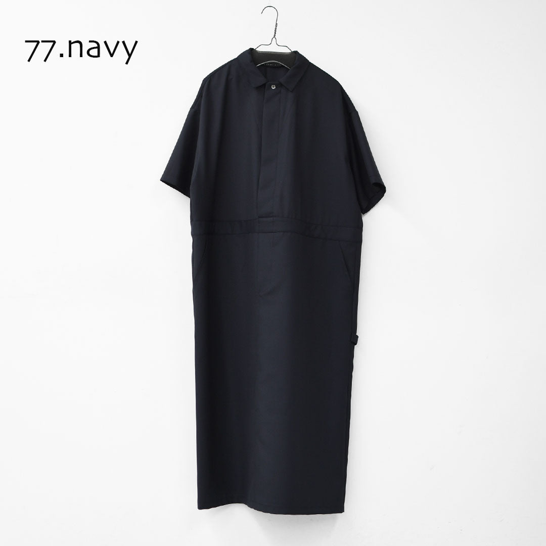 mizuiro ind [ミズイロ インド] painter like OP [1-250073] ペインターライクワンピース・LADY'S[2026ss]