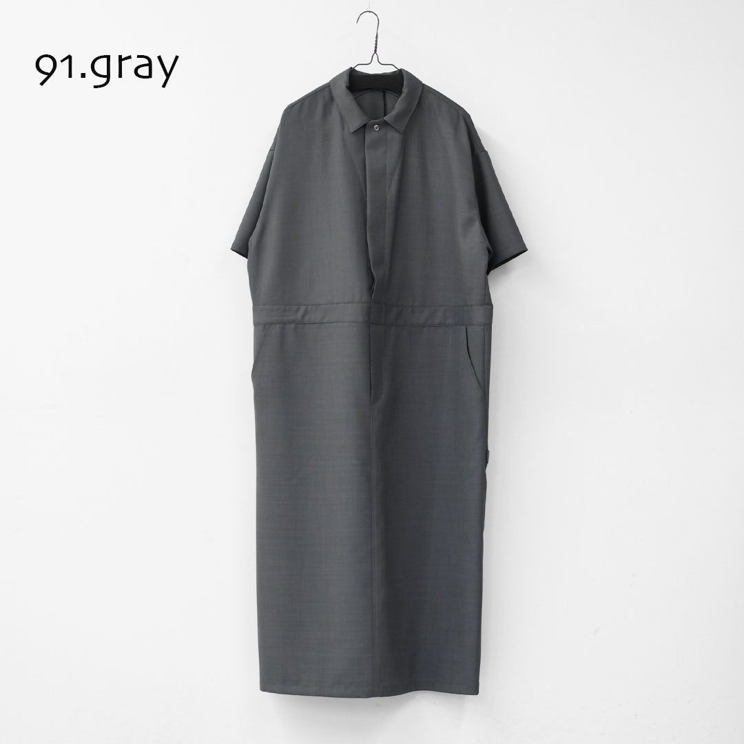 mizuiro ind [ミズイロ インド] painter like OP [1-250073] ペインターライクワンピース・LADY'S[2026ss]