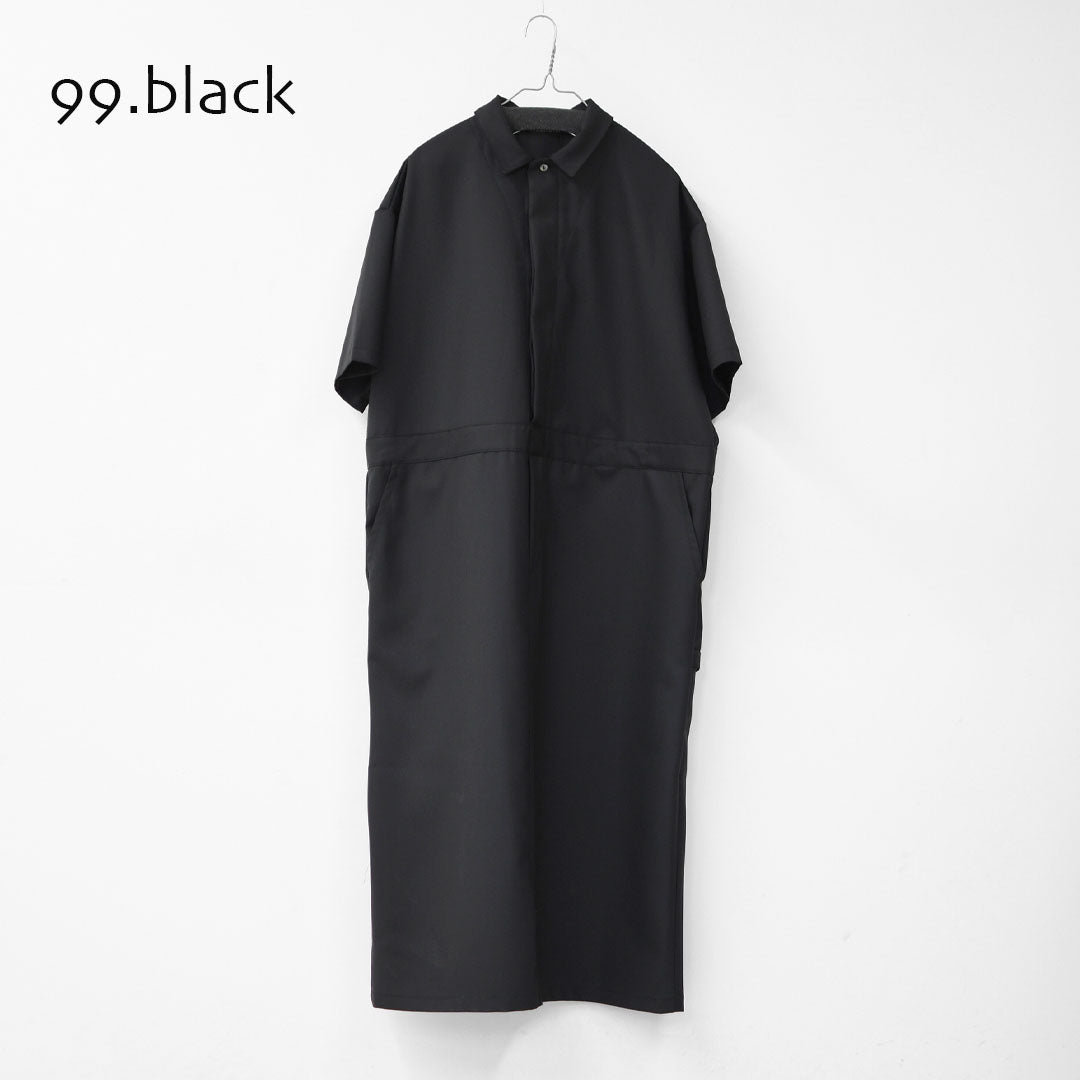 mizuiro ind [ミズイロ インド] painter like OP [1-250073] ペインターライクワンピース・LADY'S[2026ss]